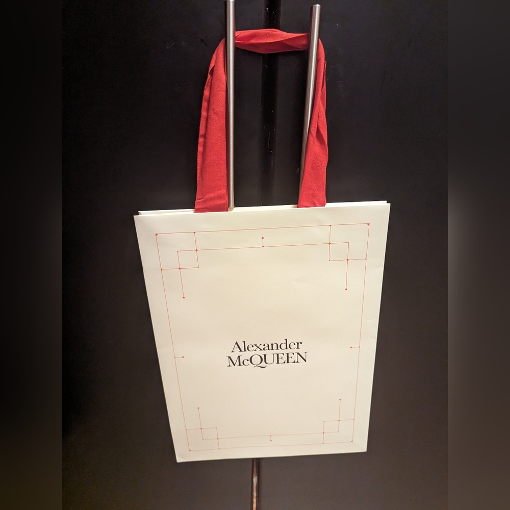 Alexander McQueen Boutique Shopping Bags